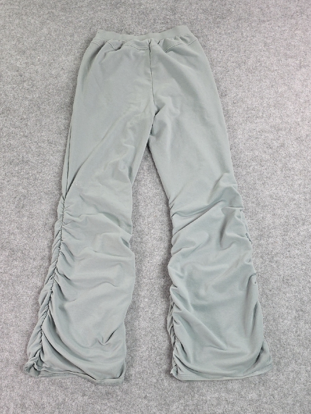 ALO YOGA Cosmic Grey Ruched Soft Sculpt Pants Size Small S - Picture 6 of 7